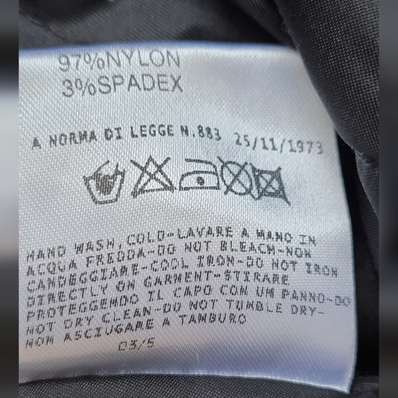 SALE Vintage Versace Sport Satin Bomber Jacket Removable Rabbit Fur Collar! - Picture 14 of 16